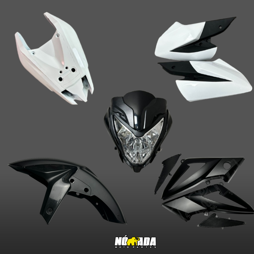 KIT VESTIDO PULSAR NS 125-150-160 NOMADA MOTOPARTES