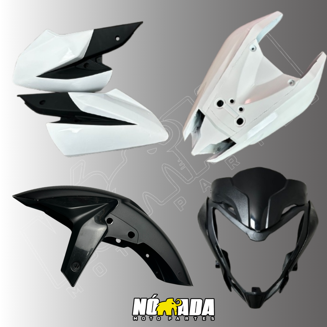 KIT VESTIDO PULSAR NS 160 FI NOMADA MOTOPARTES