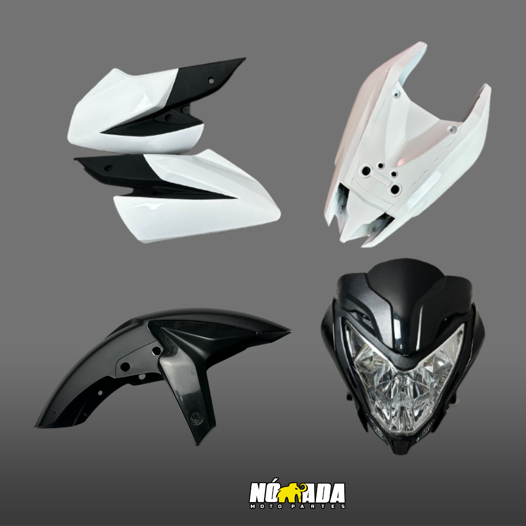 KIT VESTIDO PULSAR NS 200 FI NOMADA MOTOPARTES