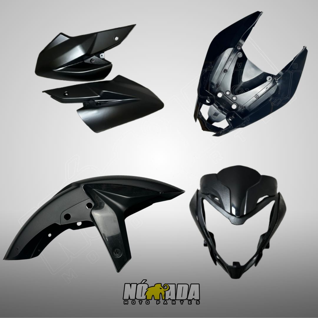KIT VESTIDO PULSAR NS 200 FI NOMADA MOTOPARTES