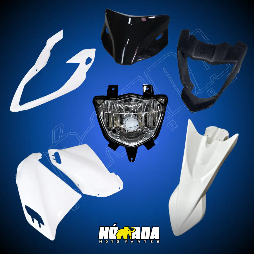 KIT YAMAHA XTZ 150 MODELO 2023 PARA ATRÁS NOMADA MOTO PARTES