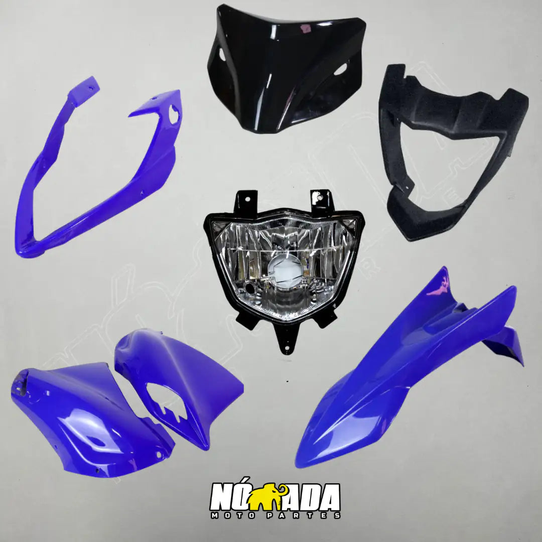 KIT YAMAHA XTZ 150 MODELO 2023 PARA ATRÁS NOMADA MOTO PARTES