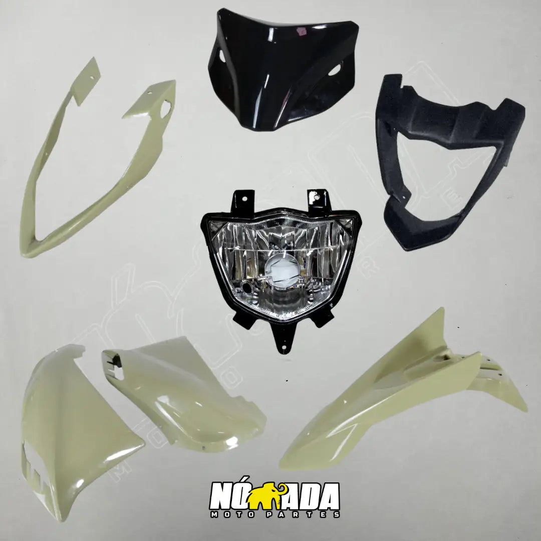 KIT YAMAHA XTZ 150 MODELO 2023 PARA ATRÁS NOMADA MOTO PARTES
