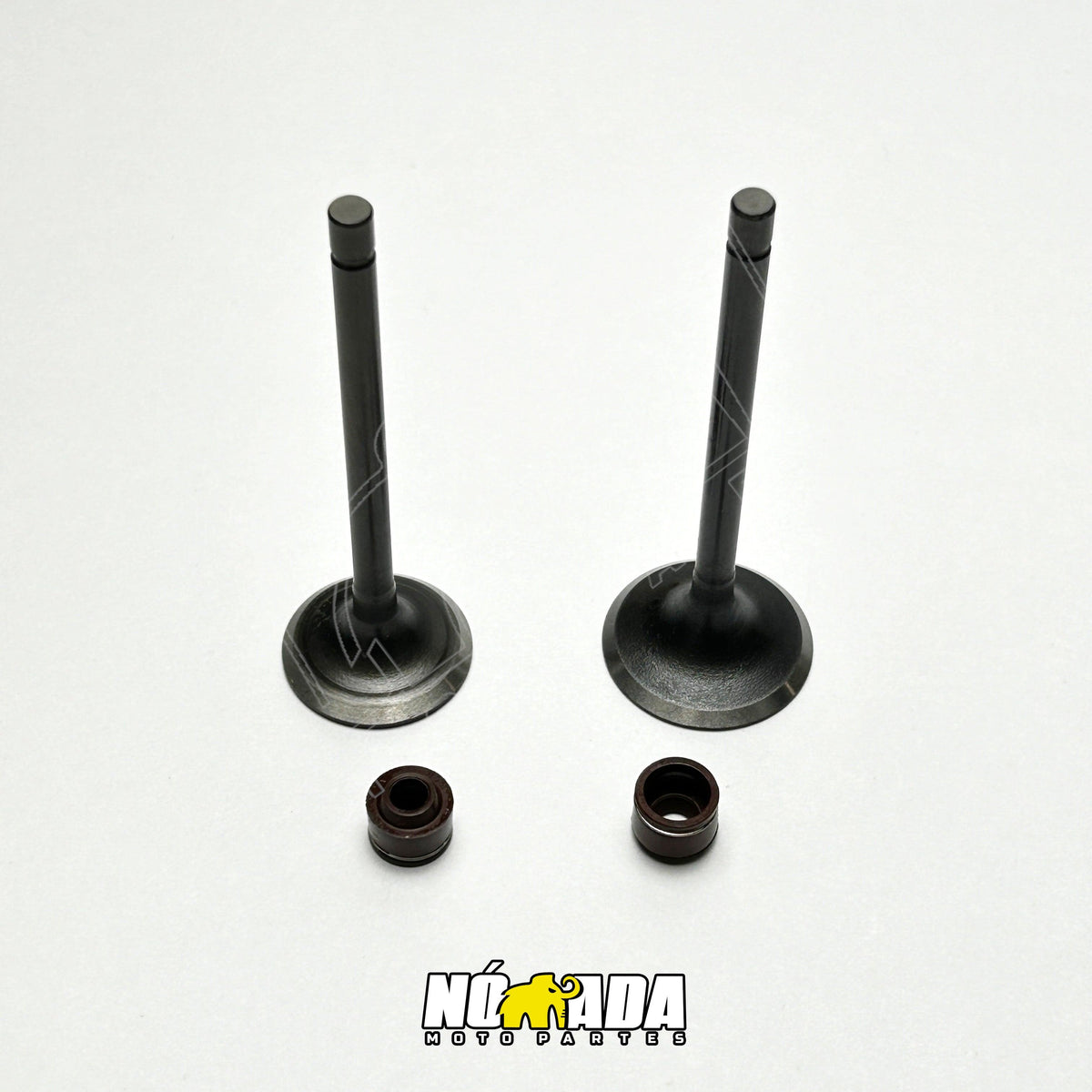 VALVULAS ADMISION Y ESCAPE + SELLOS TVS APACHE RTR 160 2V- 180