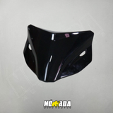 VISOR DE CARENAJE YAMAHA XTZ 150 NEGRO HUMO NOMADA MOTO PARTES