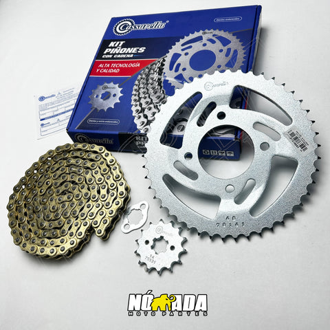 KIT DE ARRASTRE TVS APACHE 180 2V 4