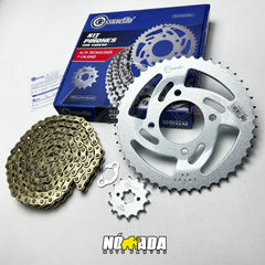 KIT DE ARRASTRE TVS APACHE 180 2V 4 HUECOS