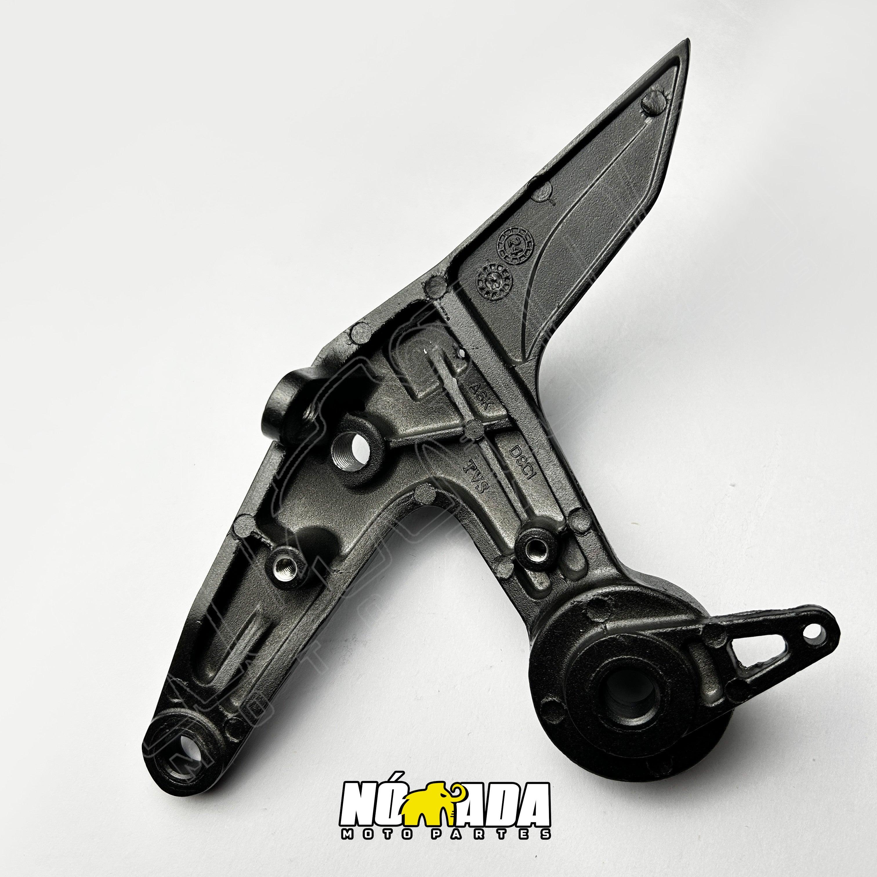 BASE DE REPOSAPIE DELANTERA IZQUIERDA RTR TVS APACHE 160 2V - 180, 160 4V - 200, 200 - 200 FI, RAIDER