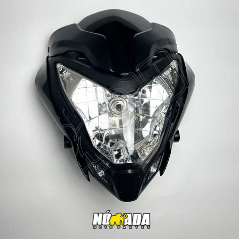 CARENAJE CON FAROLA BAJAJ PULSAR 200 NS NEGRO