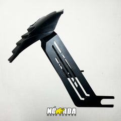 GUARDABARRO TRASERO UNIVERSAL BIBRAZO NEGRO