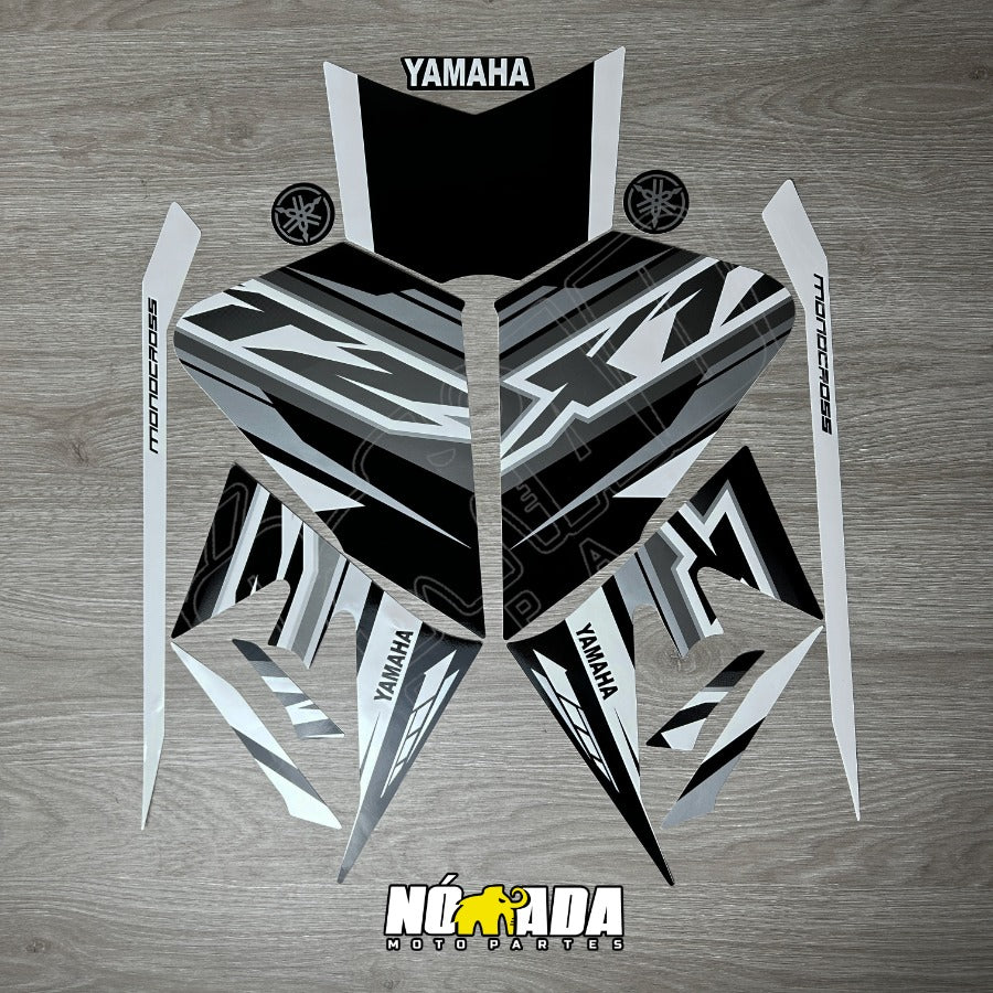 CALCOMANIAS XTZ 125 EDICION ESPECIAL 2021 NEGRAS