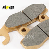 PASTILLAS DE FRENO SEMIMETALIaCA DELANTERA AKT AK 125-150 TT,CR4 125,CR5 180-200, CBZ 160, XTZ 125